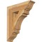 Ekena Millwork Merced Traditional Rough Sawn Bracket, Western Red Cedar, 6"W x 24"D x 28"H BKT06X24X28MRC01RWR - alternate 1